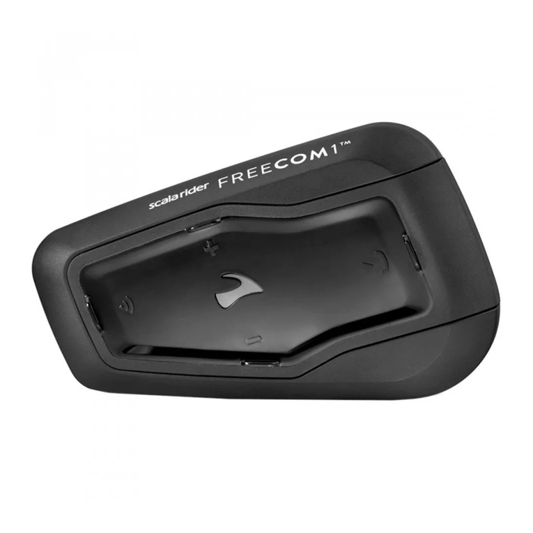 scala rider Rider Freecom 1 User manual