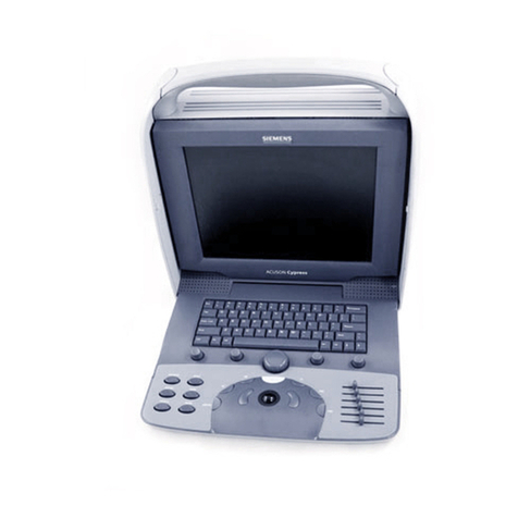 Siemens ACUSON Cypress User manual