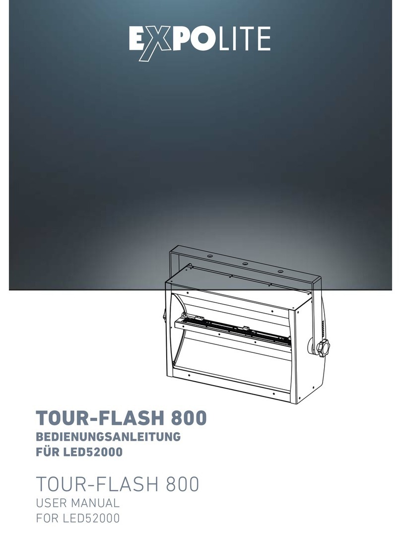 Expolite TOUR-FLASH 800 user manual