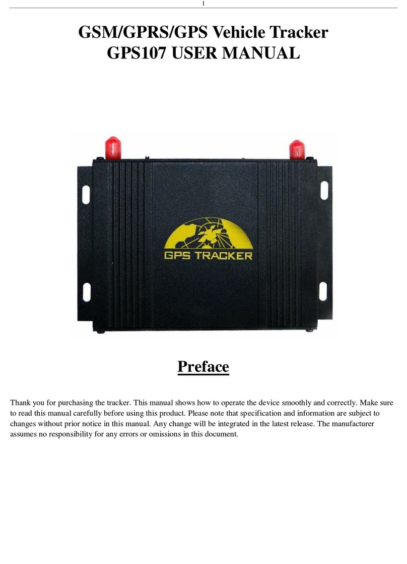 Coban GPS107 User manual