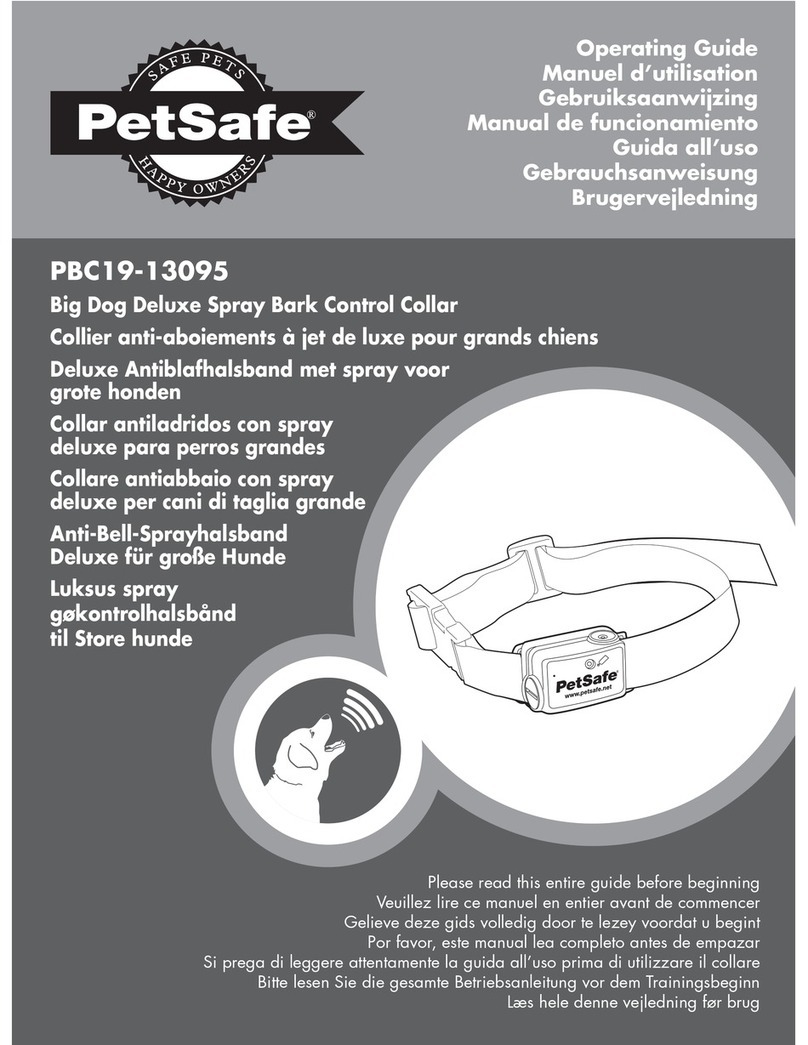 Petsafe PBC19-13095 operating guide