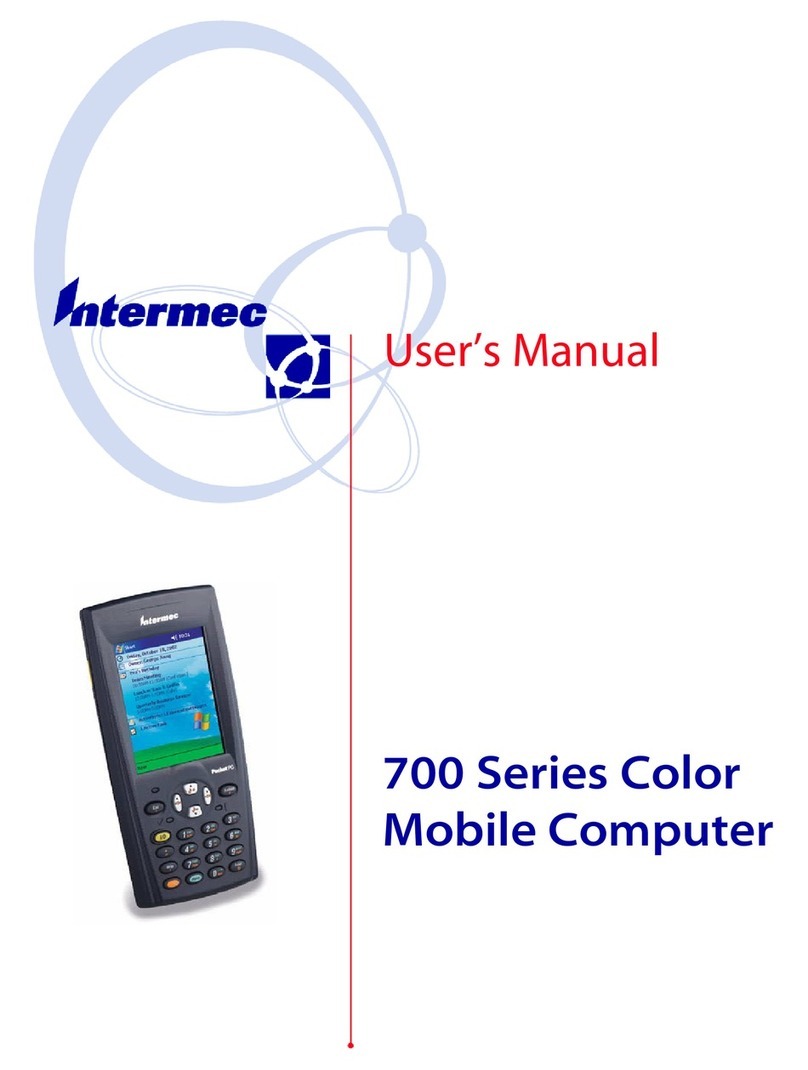 Intermec 700 Series user manual