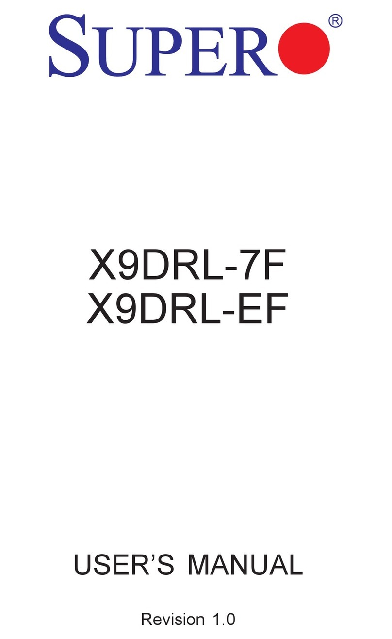 Supero X9DRL-EF User manual