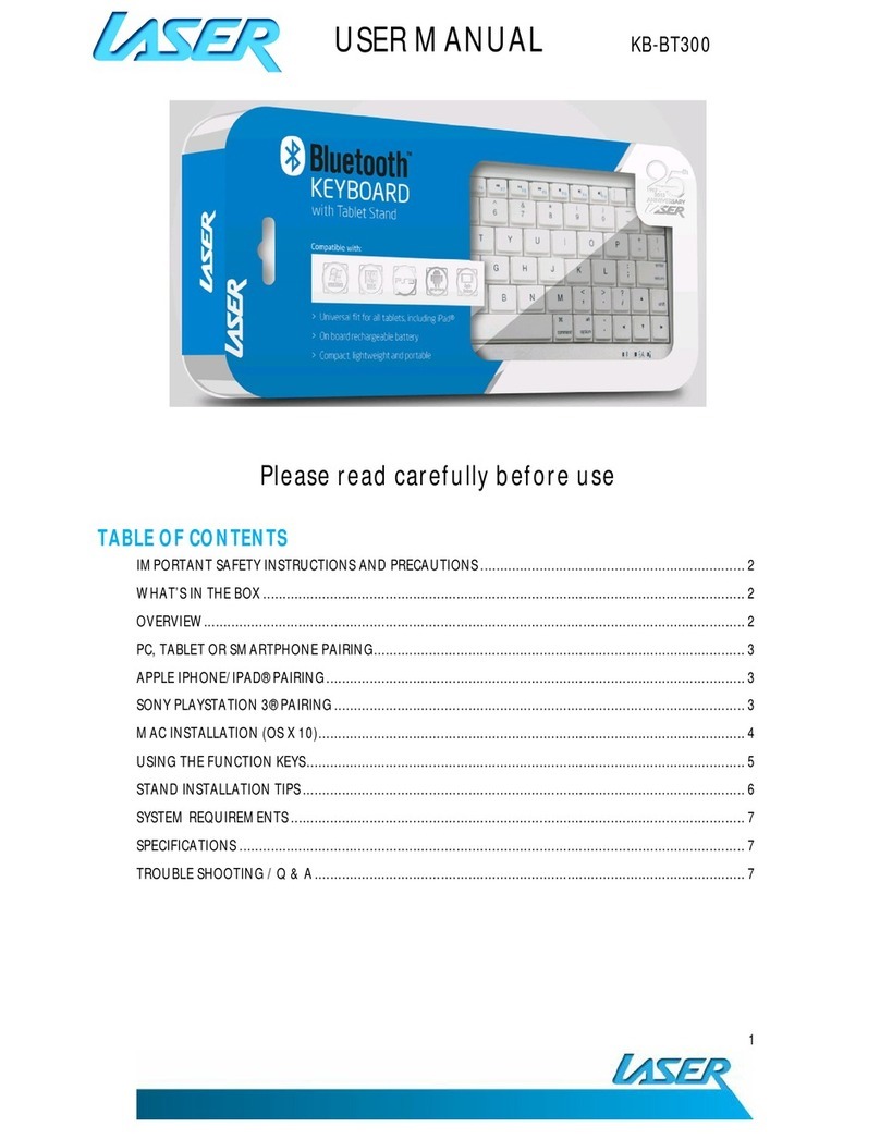 Laser KB-BT300 User manual