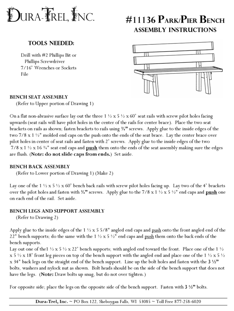 Dura Trel 11136 User manual