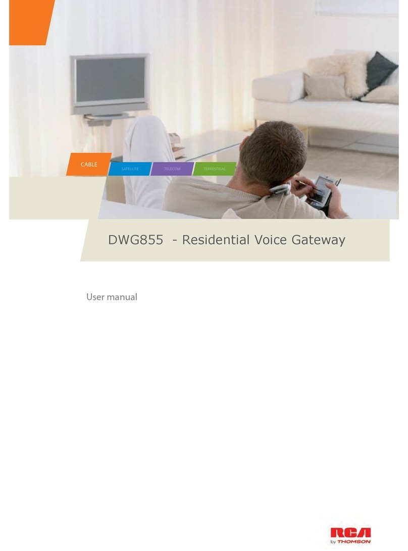 RCA DWG855 user manual