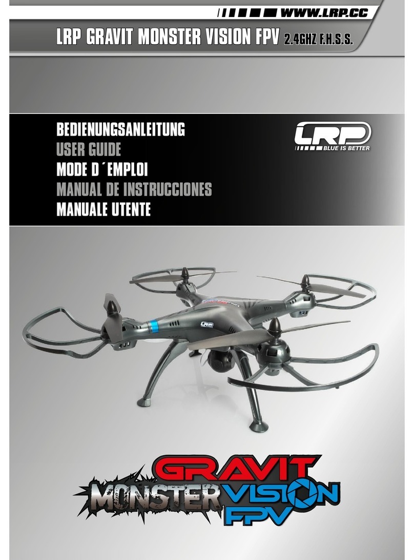 LRP GRAVIT MONSTER VISION FPV user guide