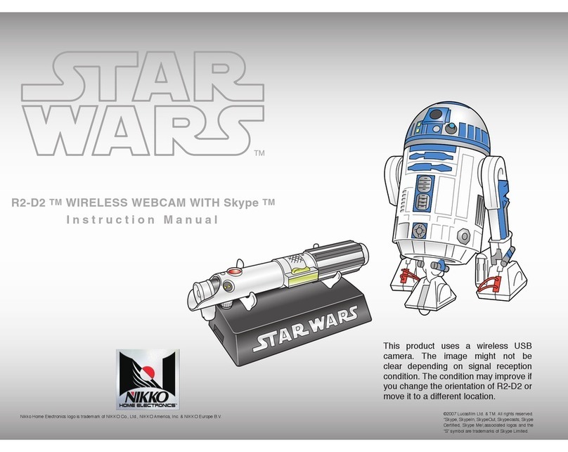 Nikko R2-D2 instruction manual
