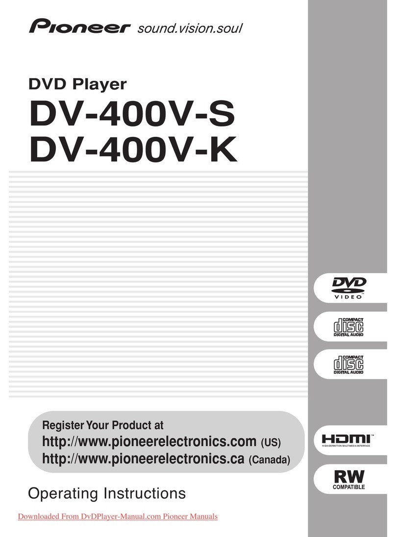 Pioneer DV-400V-S User manual