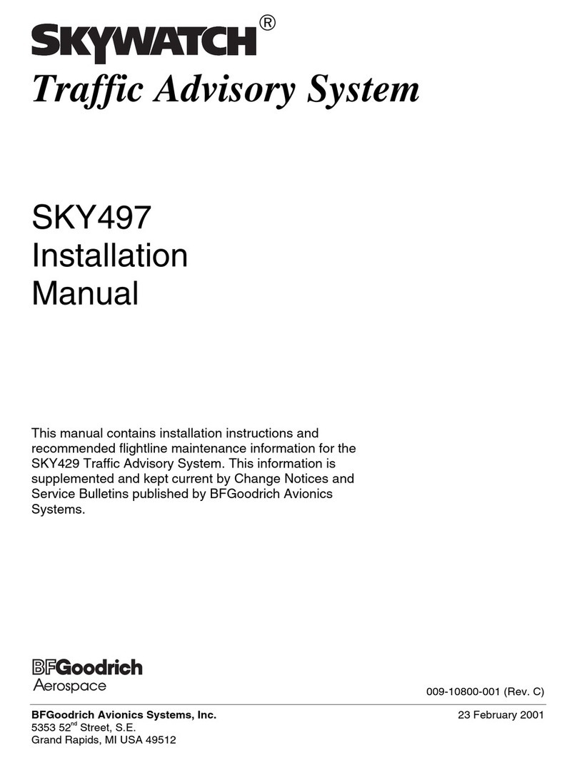 Skywatch SKY497 installation manual