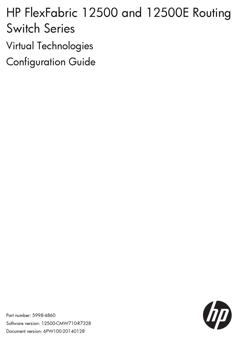 HP 12500 Series User manual