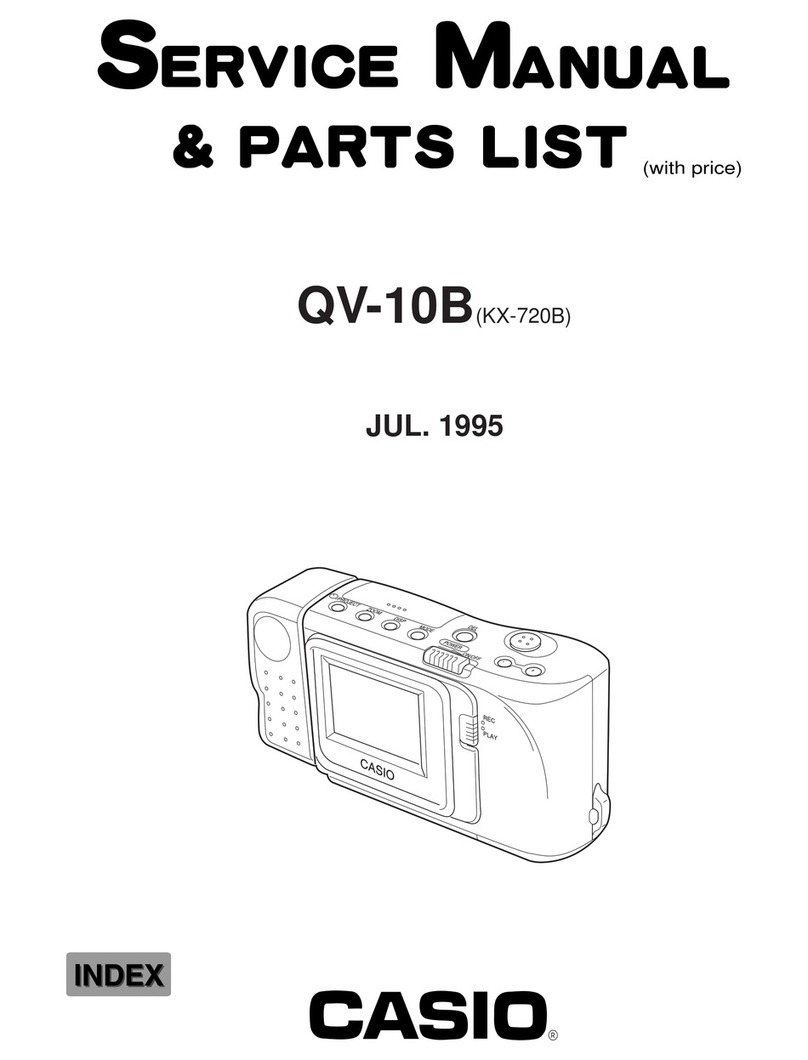 Casio QV-10B Troubleshooting guide