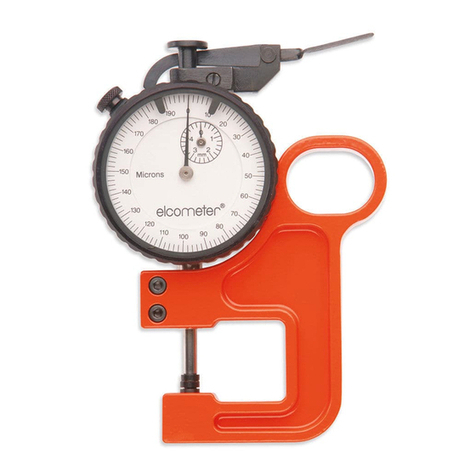Elcometer 124 User manual