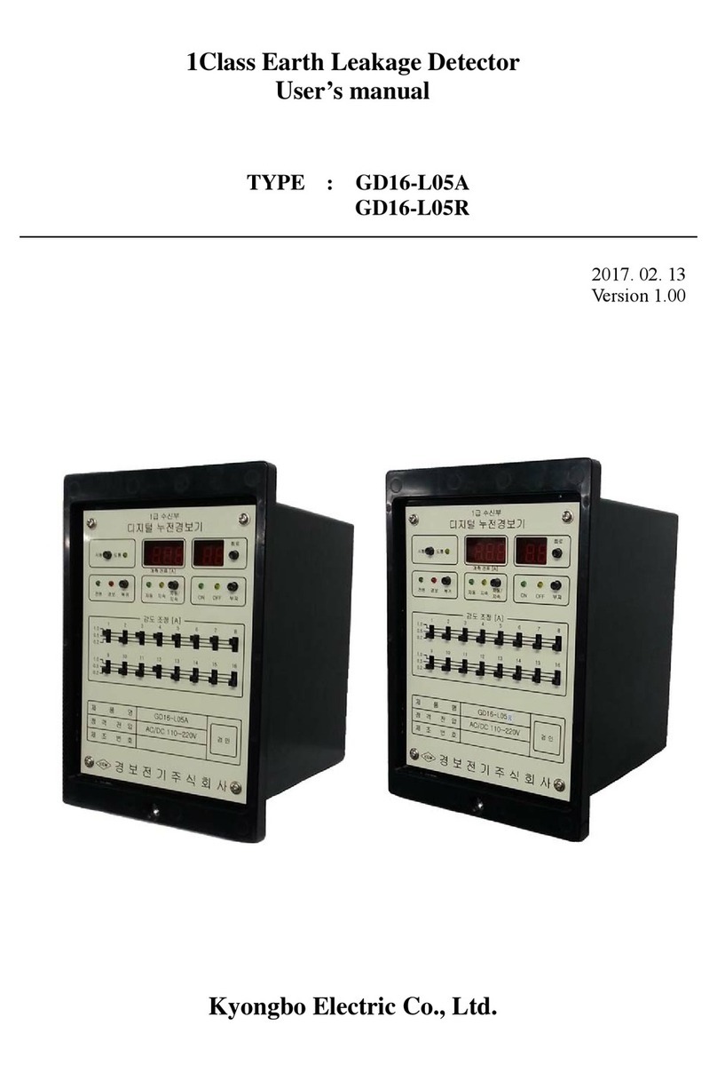 Kyongbo GD16-L05A user manual