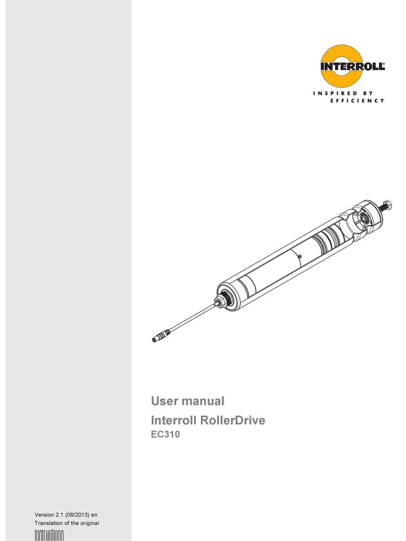 Interroll RollerDrive EC310 User manual