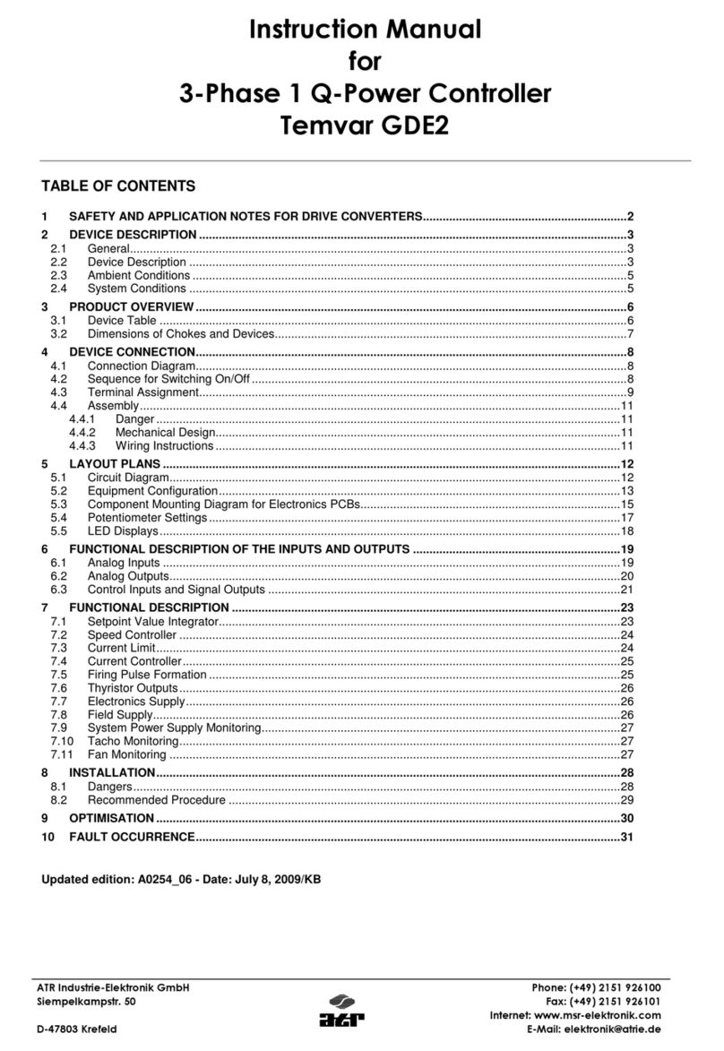 ATR Temvar GDE2 instruction manual