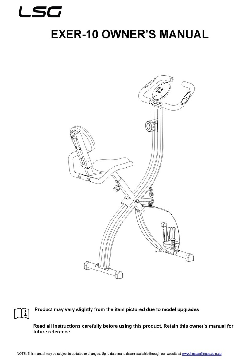 LSG EXER-10 User manual