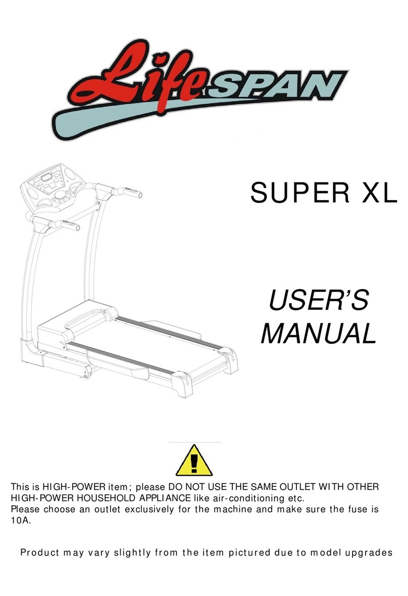 Life Span SUPER XL user manual