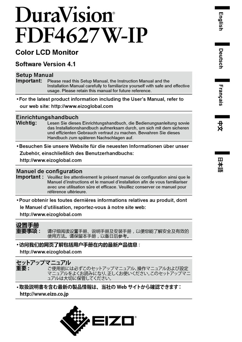 Eizo DuraVision FDF4627W-IP User manual