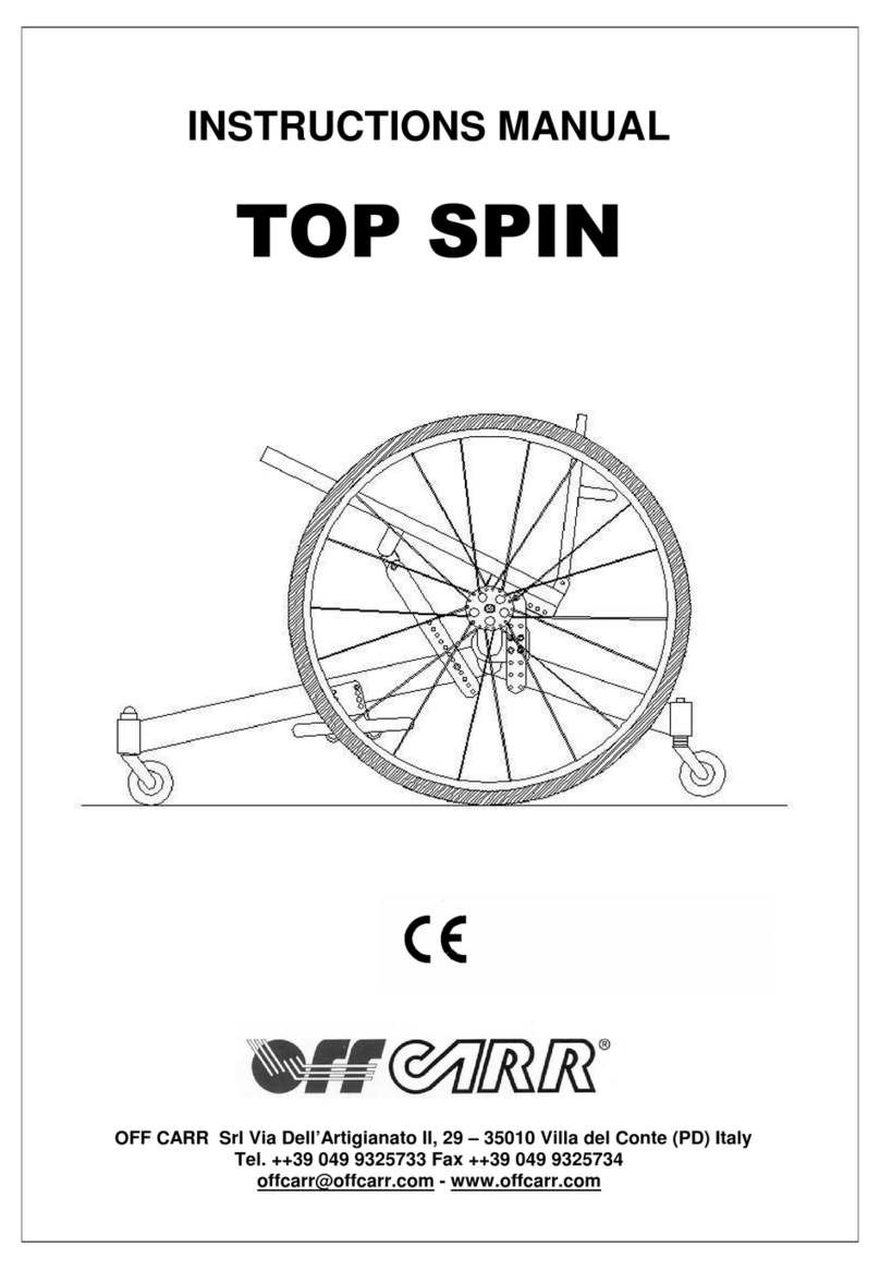OFFCARR TOP SPIN User manual OFFCARR TOP SPIN User manual