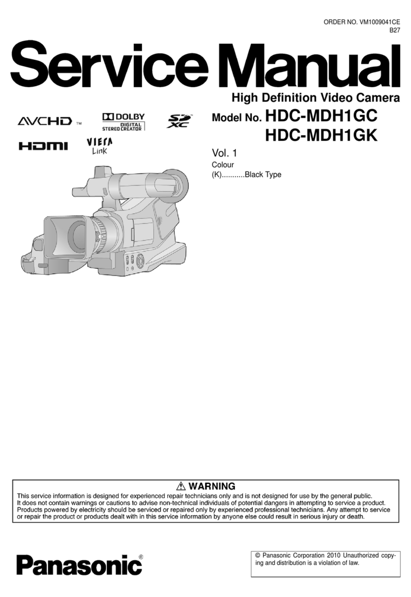 Panasonic HDC-MDH1GC Service manual