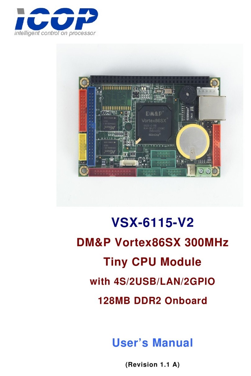 Icop VSX-6115-V2 User manual