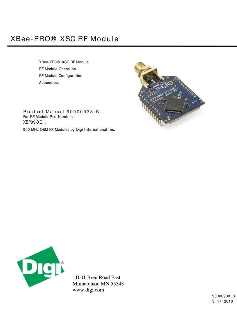 Digi XBP09-XC... manual