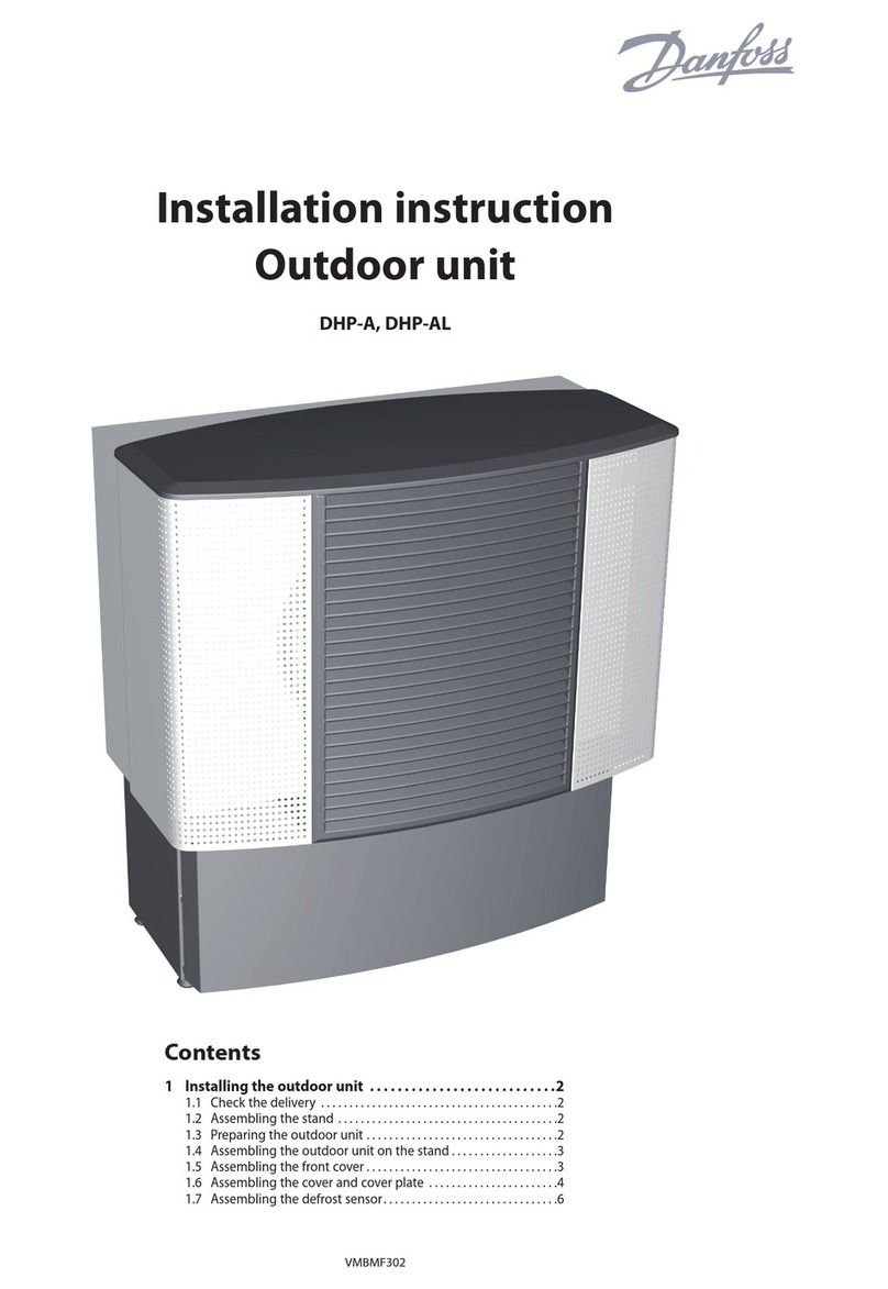 Danfoss DHP-A User manual Danfoss DHP-A User manual