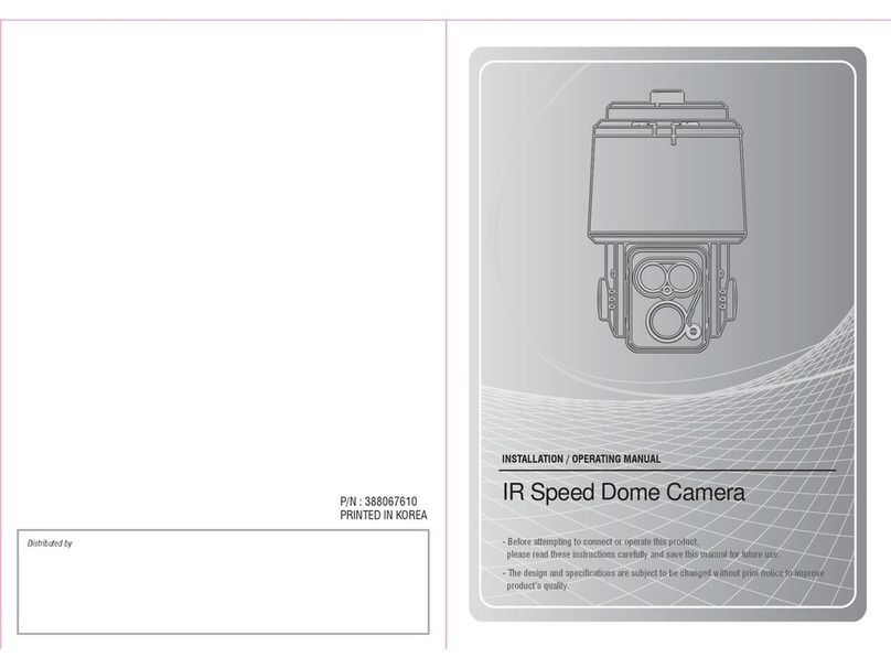 Cam Scan CS-PTZ8800 Installation & operating manual