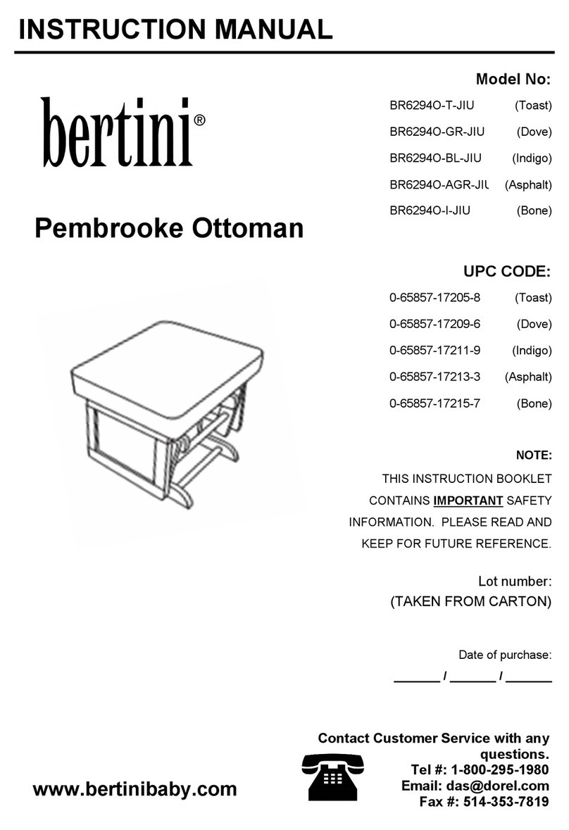 Bertini BR6294O-T-JIU User manual Bertini BR6294O-T-JIU User manual