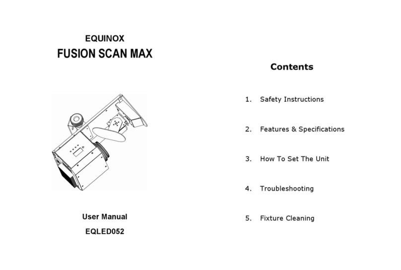 PRO Light EQLED052 User manual PRO Light EQLED052 User manual