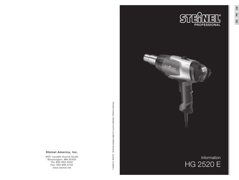 STEINEL HG 2520 E Information