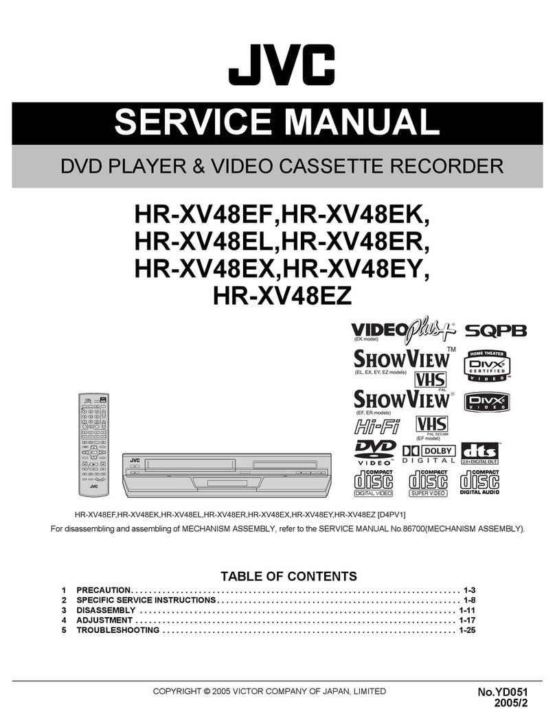 JVC HR-XV48EF User manual