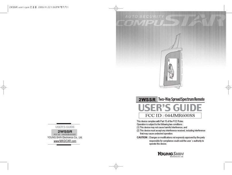 CompuSTAR 2WSSR User manual