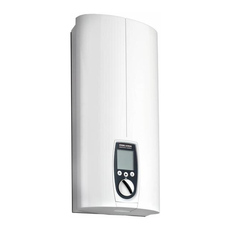 STIEBEL ELTRON DEL 21 SL electronic LCD Operation and installation