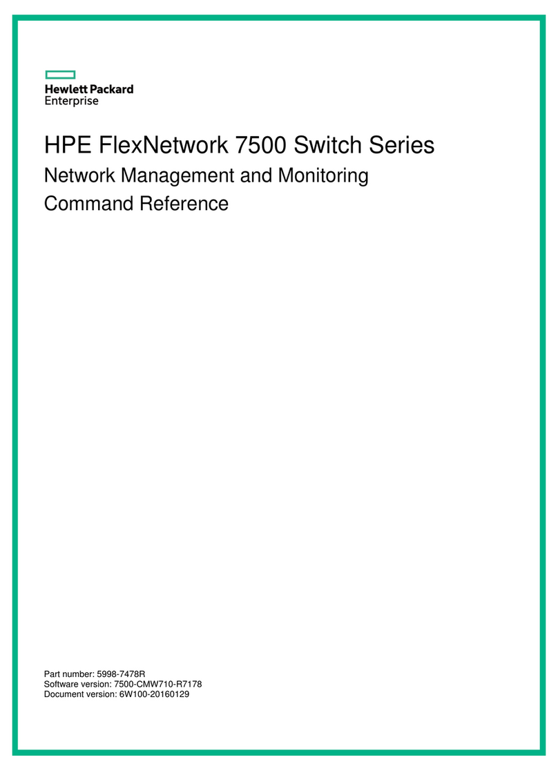 HPE FlexNetwork 7500 Series Installation manual