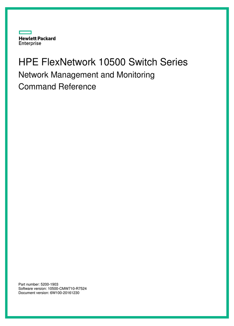 HPE FlexNetwork 10500 SERIES Installation manual