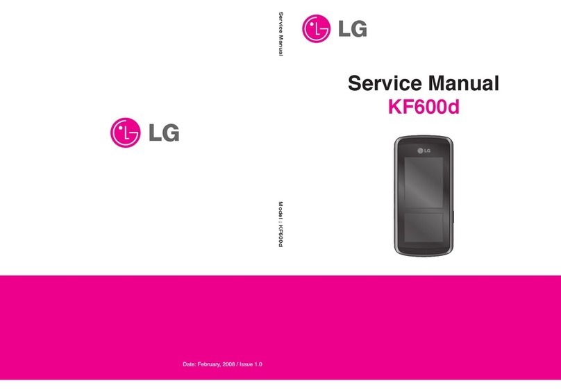 LG KF600d User manual