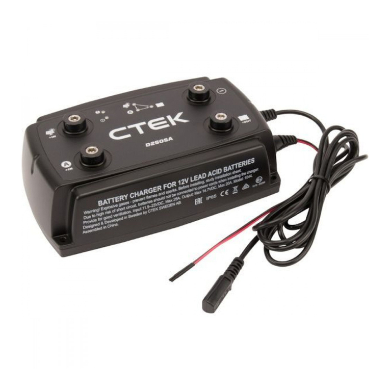 CTEK D250SA User manual