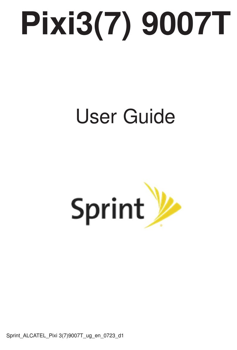 Sprint Pixi 3 9007T User manual