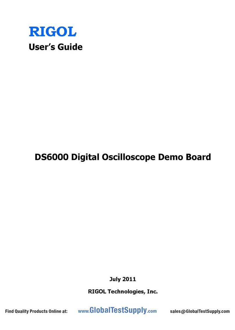 Rigol DS6000 Series User manual