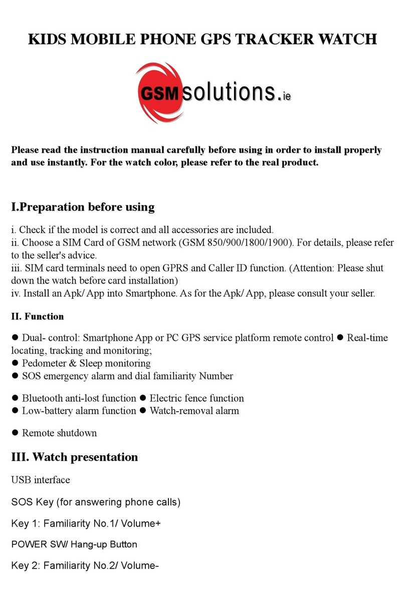 GSMsolutions KidsGPS instruction manual