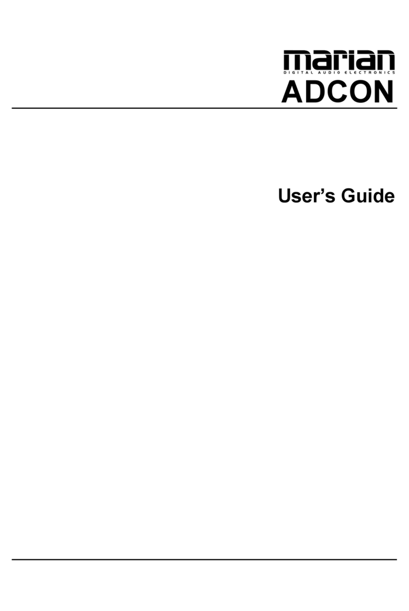 MARIAN ADCON user guide