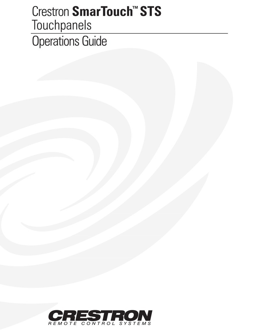 Crestron ST-1550 User manual
