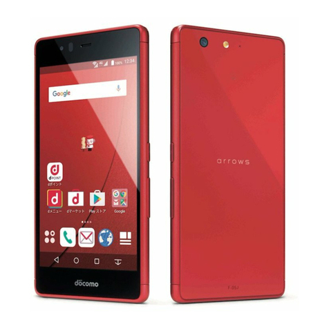 NTT docomo F-05J arrows Be User manual