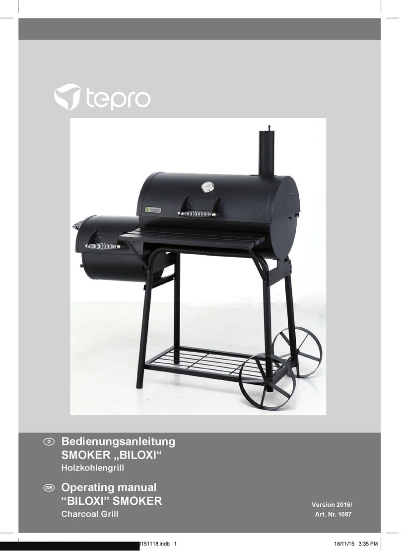 tepro BILoXI operating manual