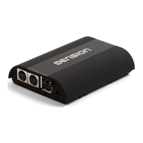 Dension Gateway Pro BT Installation and user manual