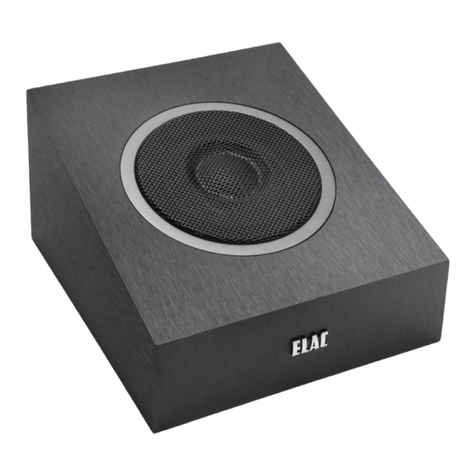 ELAC A4 User manual ELAC A4 User manual