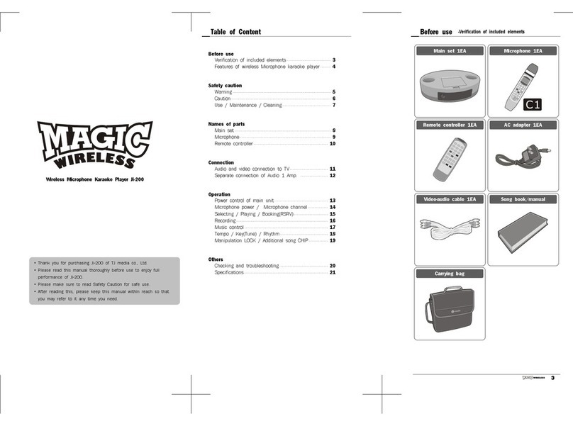 Magic Wireless Ji-200 user manual