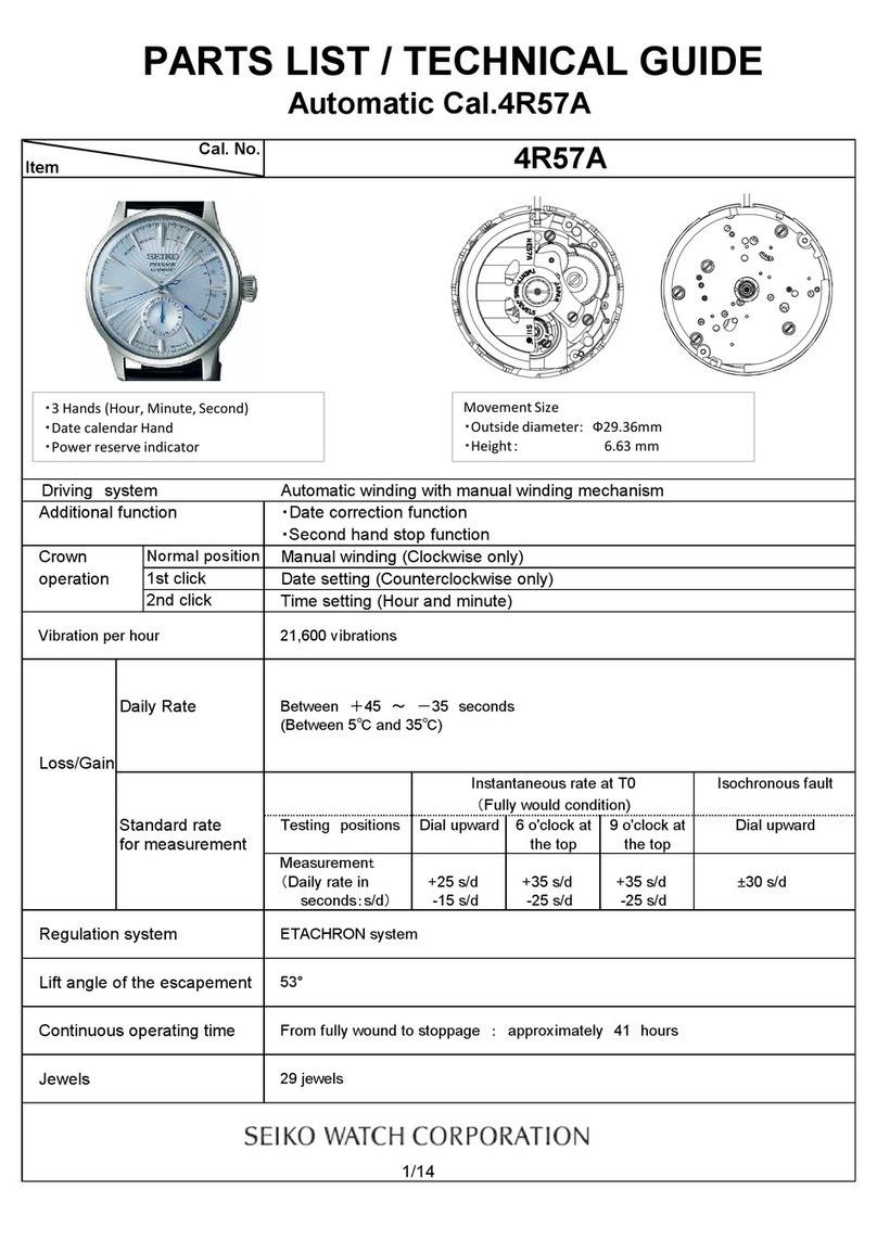 Seiko 4R57A Technical guide